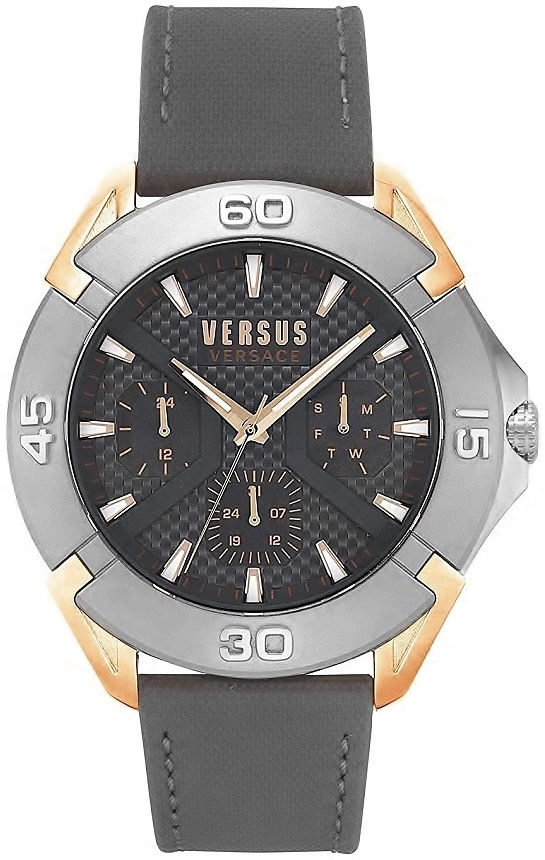 Versus by Versace Herrklocka VSP1W0319 Svart/Läder Ø46 mm - Versus by Versace