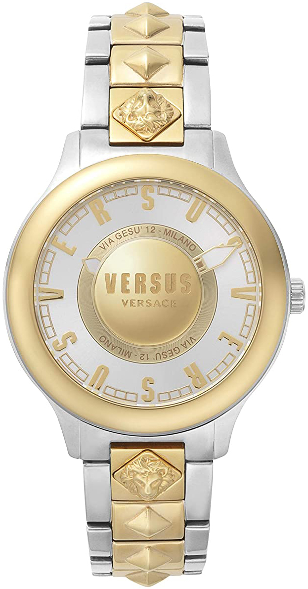 Versus by Versace Damklocka VSP410518 Tokai Flerf&auml;rgad/Gulguldtonat