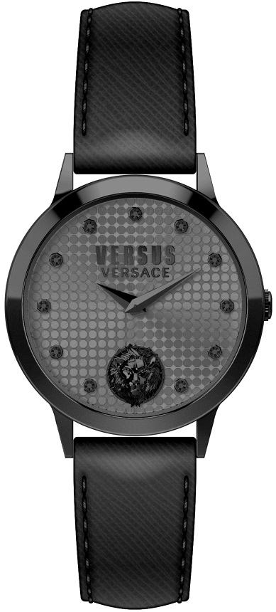 Versus by Versace Damklocka VSP571521 Strandbank Grå/Läder Ø34 mm - Versus by Versace