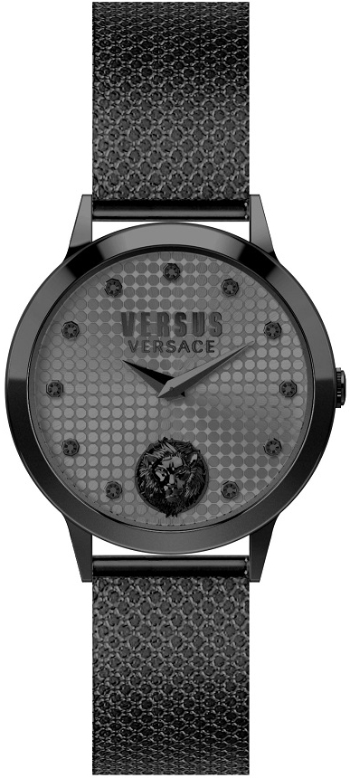 Versus by Versace Damklocka VSP571921 Strandbank Crystals Grå/Stål - Versus by Versace
