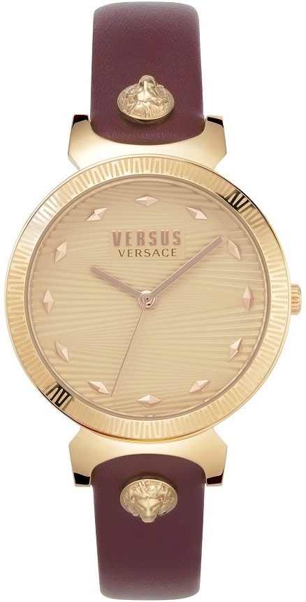 Versus by Versace Damklocka VSPEO0419 Marion Silverfärgad/Läder - Versus by Versace