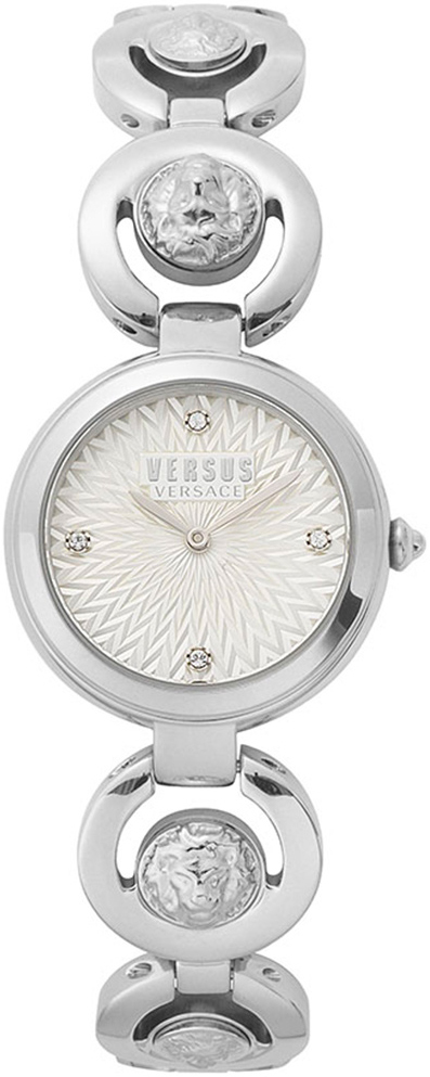 Versus by Versace Damklocka VSPHL0120 Peking Road Vit/Stål Ø28 mm - Versus by Versace