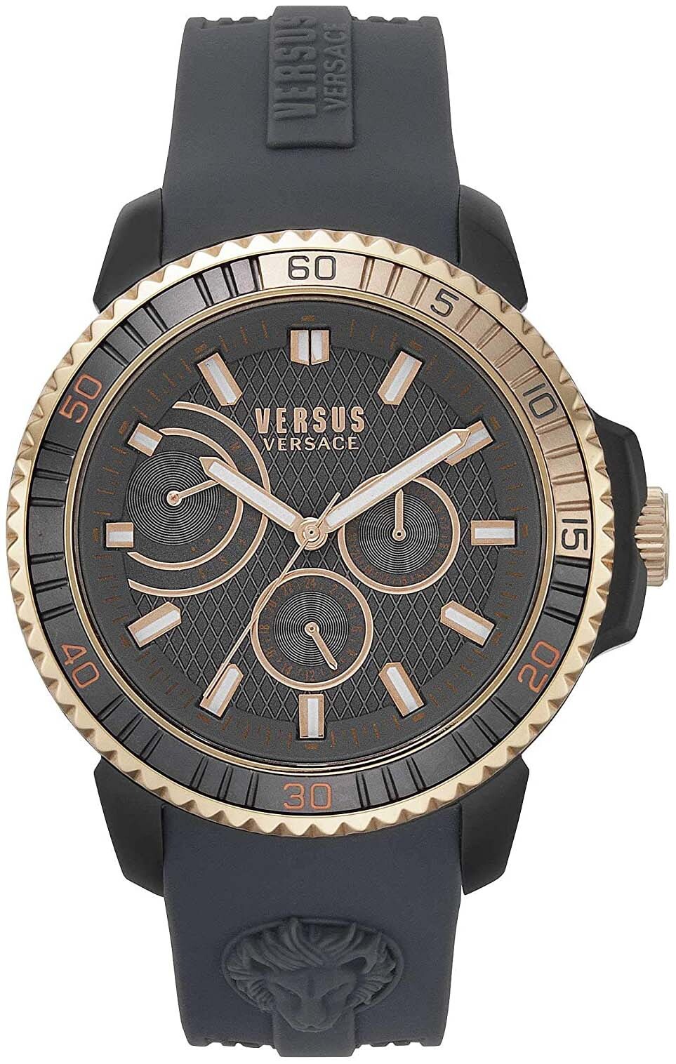 Versus by Versace Herrklocka VSPLO0319 Aberdeen Grå/Gummi Ø45 mm - Versus by Versace