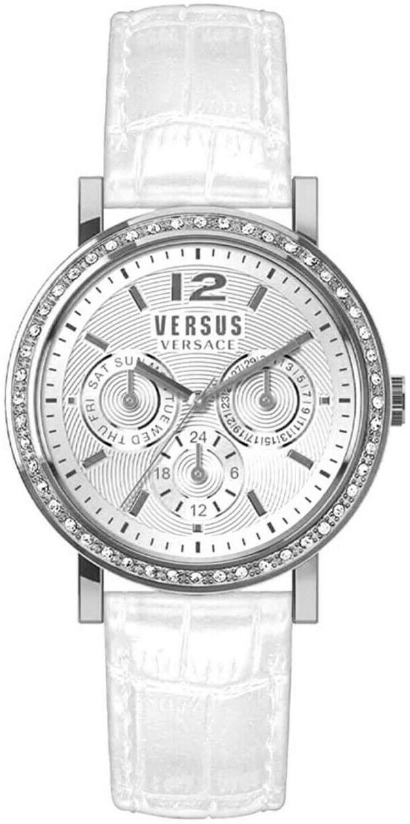 Versus by Versace Damklocka VSPOR2019 Manhasset Vit/Läder Ø38 mm - Versus by Versace