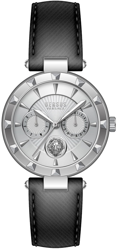 Versus by Versace Damklocka VSPOS2021 Sertie N Silverfärgad/Läder - Versus by Versace