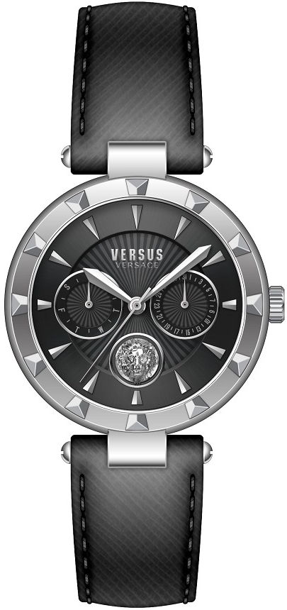 Versus by Versace Damklocka VSPOS2121 Sertie N Svart/Läder Ø36 mm - Versus by Versace