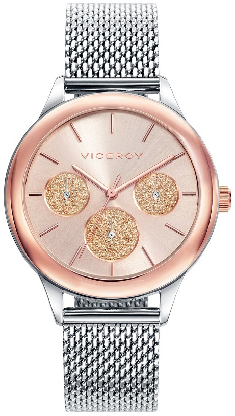 Viceroy Damklocka 401036-97 Classic Guldtonad/Stål Ø36 mm