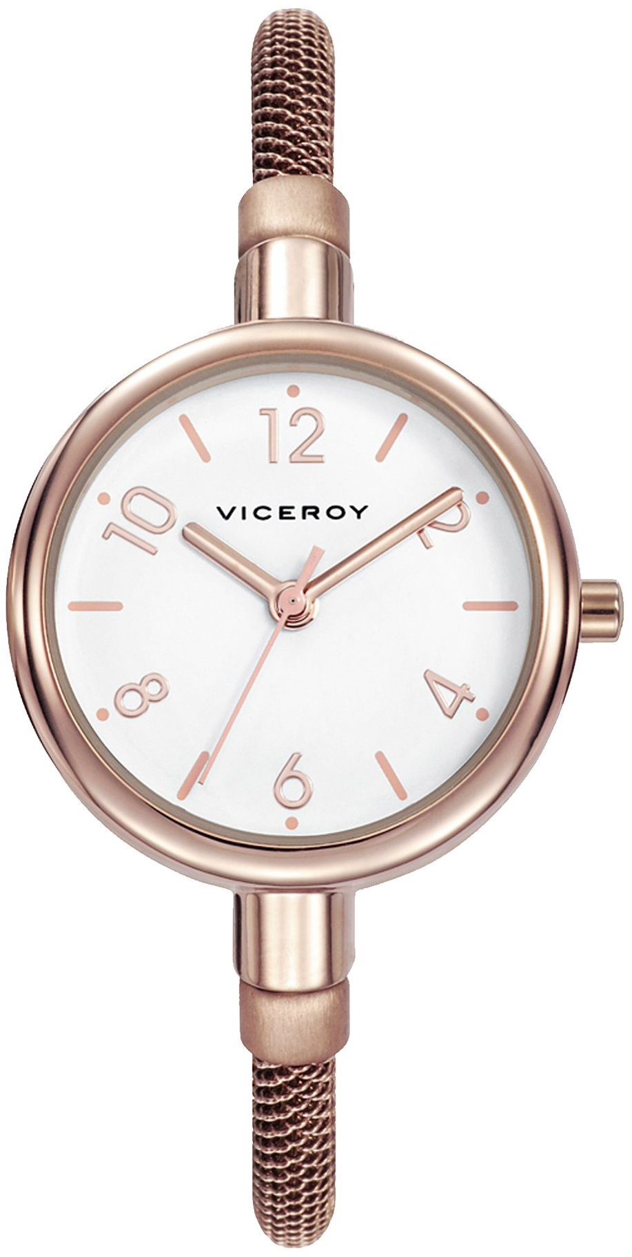 Viceroy Damklocka 401084-99 Classic Vit/Roséguldstonat stål Ø26 mm - Viceroy