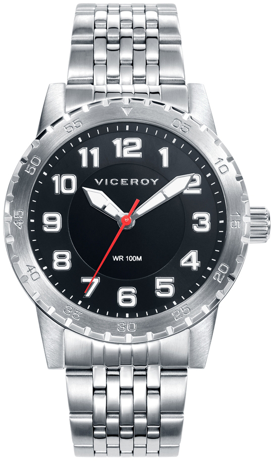 Viceroy Damklocka 401165-54 Classic Svart/St&aring;l &Oslash;36 mm