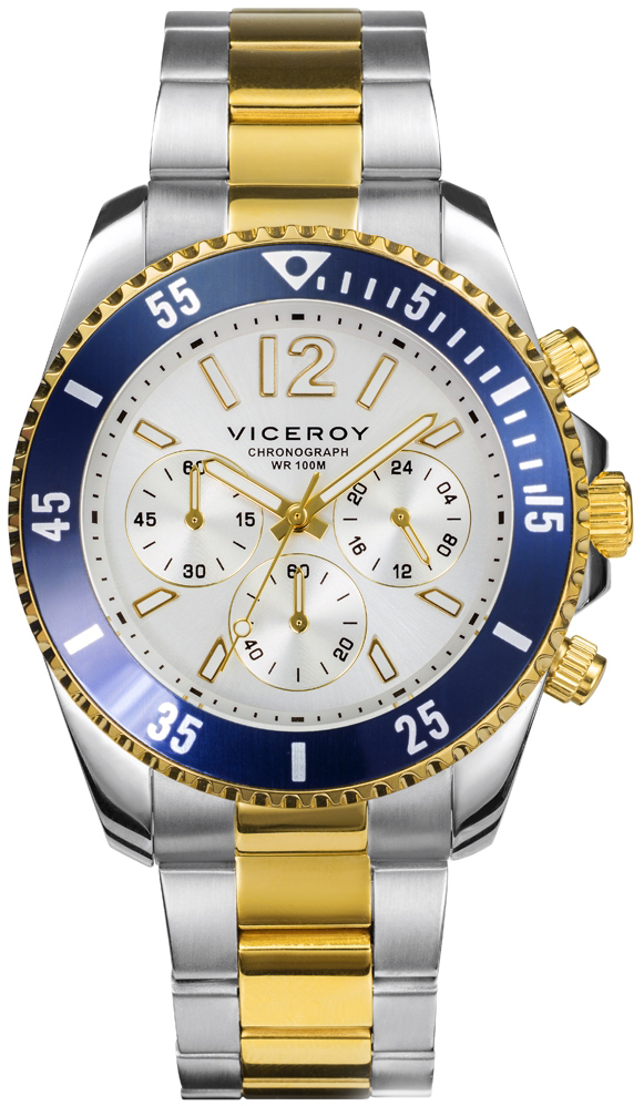 Viceroy Herrklocka 401225-05 Classic Silverfärgad/Stål Ø43 mm - Viceroy
