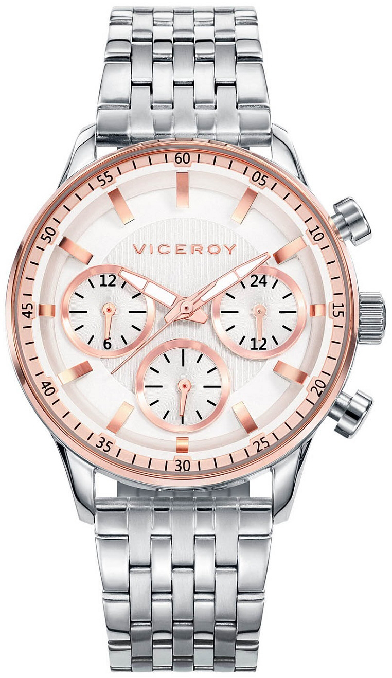 Viceroy Damklocka 42310-07 Classic Silverfärgad/Stål Ø36 mm