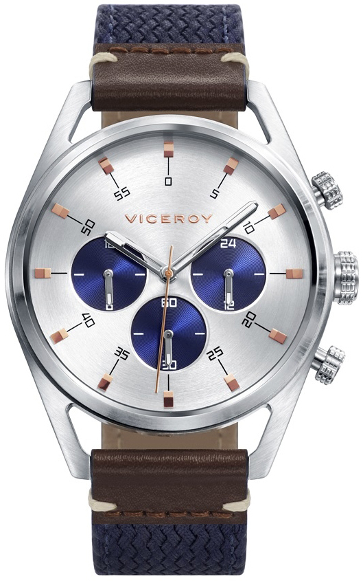 Viceroy Herrklocka 42349-07 Classic Textil Ø42 mm - Viceroy