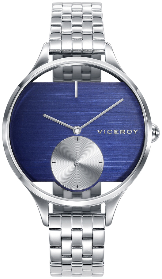 Viceroy Damklocka 42372-30 Classic Bl&aring;/St&aring;l &Oslash;37 mm
