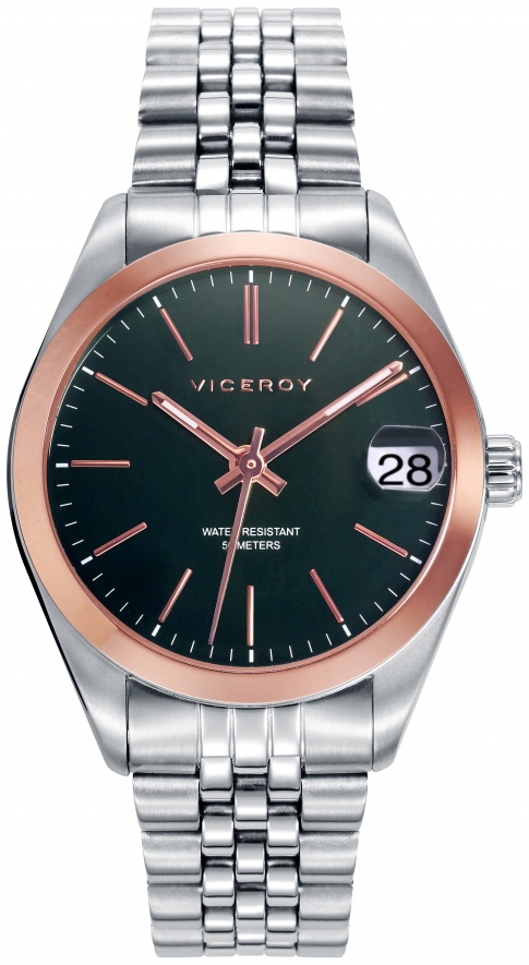 Viceroy Damklocka 42420-67 Classic Grön/Stål Ø36 mm - Viceroy