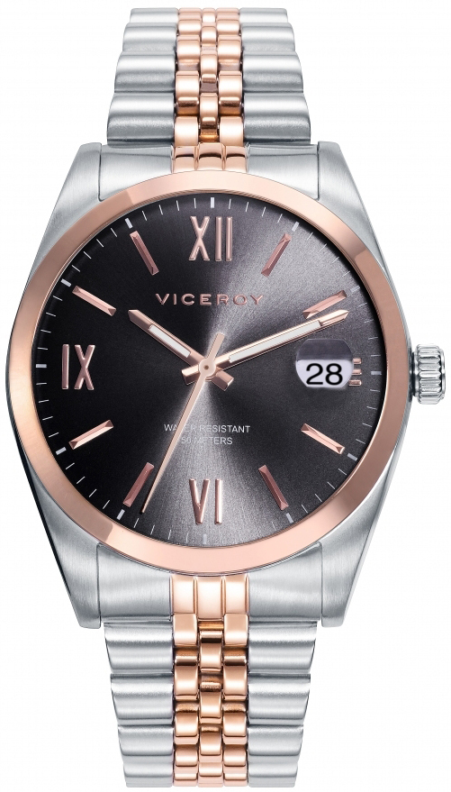 Viceroy Herrklocka 42425-13 Classic Svart/Stål Ø41 mm - Viceroy