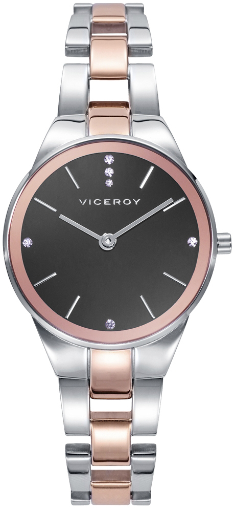 Viceroy Damklocka 42430-57 Classic Svart/Stål Ø30 mm