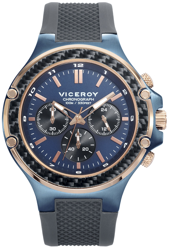 Viceroy Herrklocka 471203-37 Classic Gummi &Oslash;45 mm