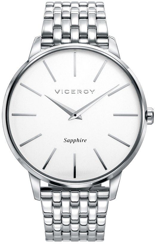 Viceroy Herrklocka 471235-07 Classic Vit/Stål Ø42 mm