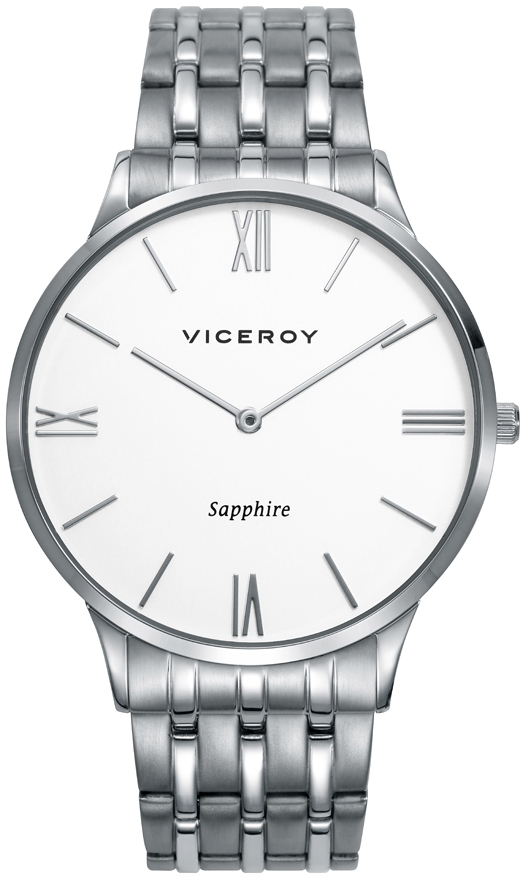 Viceroy Herrklocka 471301-03 Classic Vit/Stål Ø40 mm