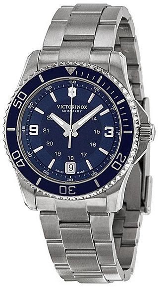 Victorinox Damklocka 241609 Maverick Bl&aring;/St&aring;l &Oslash;34 mm