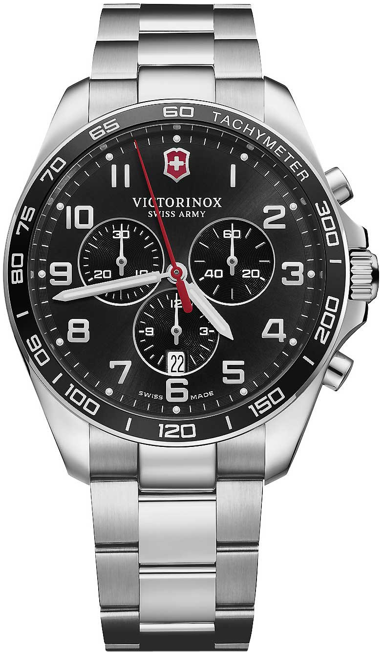 Victorinox Herrklocka 241899 Svart/Stål Ø42 mm - Victorinox