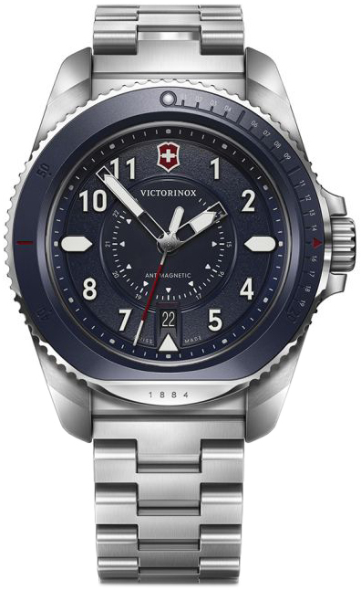 Victorinox Herrklocka 241978 Journey 1884 Blå/Stål Ø43 mm - Victorinox