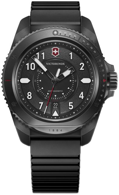 Victorinox Herrklocka 241982 Journey 1884 Svart/Gummi Ø43 mm - Victorinox
