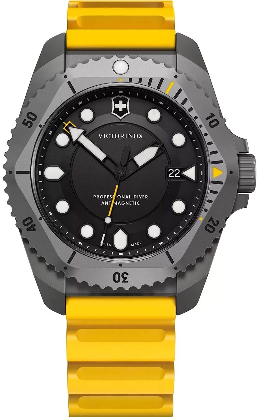 Victorinox Herrklocka 241992 Dive Pro Svart/Gummi Ø43 mm - Victorinox
