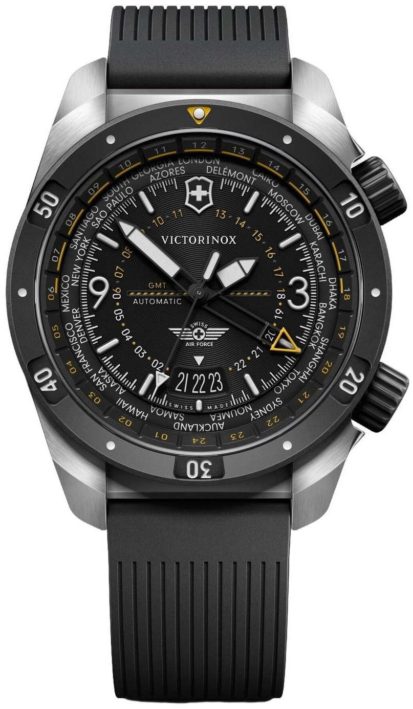 Victorinox Herrklocka 242005 Air Pro Svart/Gummi &Oslash;43 mm