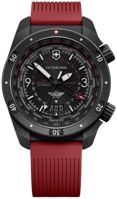 Victorinox Herrklocka 242006 Air Pro Svart/Gummi &Oslash;43 mm