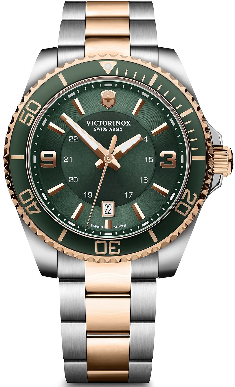 Victorinox Herrklocka 242008 Maverick Grön/Stål Ø43 mm - Victorinox
