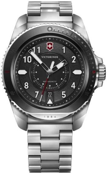 Victorinox Herrklocka 242009 Journey 1884 Svart/Stål Ø43 mm - Victorinox
