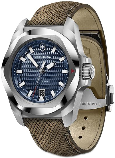 Victorinox Herrklocka 242018.1 I.N.O.X. Blå/Läder Ø41 mm - Victorinox