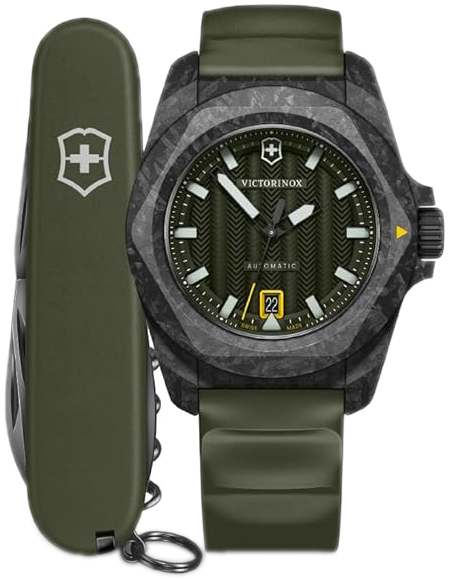 Victorinox Herrklocka 242021.1 I.N.O.X. Svart/Gummi Ø41 mm - Victorinox