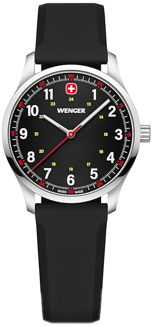 Wenger 01.1421.127 City Svart/Gummi Ø34 mm