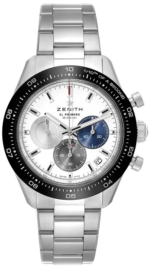 Zenith Herrklocka 03.3100.3600-69.M3100 El Primero Vit/Stål Ø41 mm - Zenith