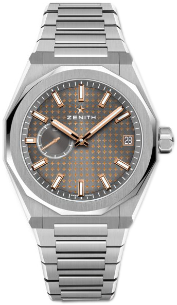 Zenith Herrklocka 03.9300.3620-02.I001 Defy Skyline Grå/Stål Ø41 mm - Zenith