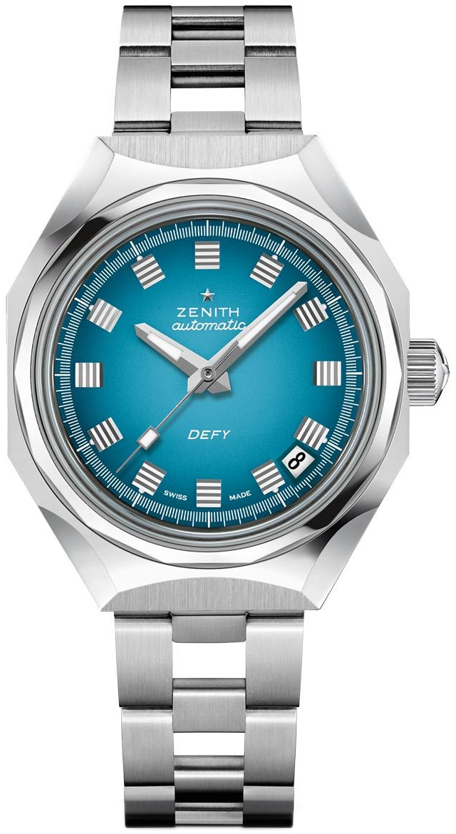 Zenith Damklocka 03.A3642.670-3690.M3642 Defy Revival Blå/Stål Ø37 - Zenith