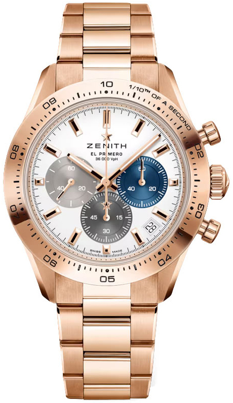 Zenith Herrklocka 18.3101.3600-69.M3100 Chronomaster Sport Vit/18 - Zenith