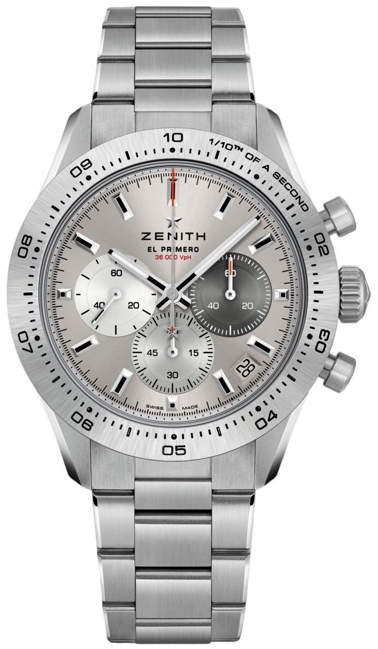 Zenith Herrklocka 95.3100.3600-39.M3100 Chronomaster Sport Grå/Stål - Zenith
