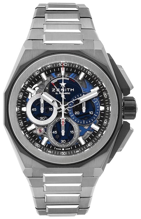 Zenith Herrklocka 95.9100.9004-01.I001 Defy Extreme Grå/Titan Ø45 mm - Zenith