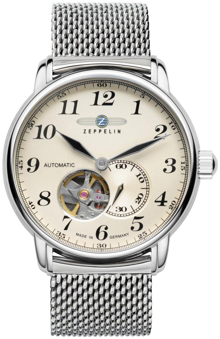 Zeppelin Herrklocka 7666M5 Graf Beige/Stål Ø41 mm - Zeppelin