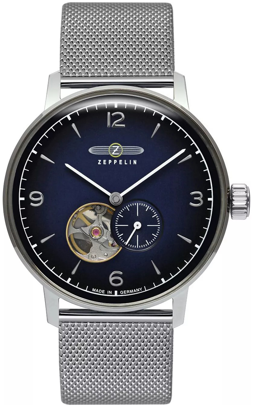 Zeppelin Herrklocka 8066M3n Hindenburg Blå/Stål Ø40 mm - Zeppelin