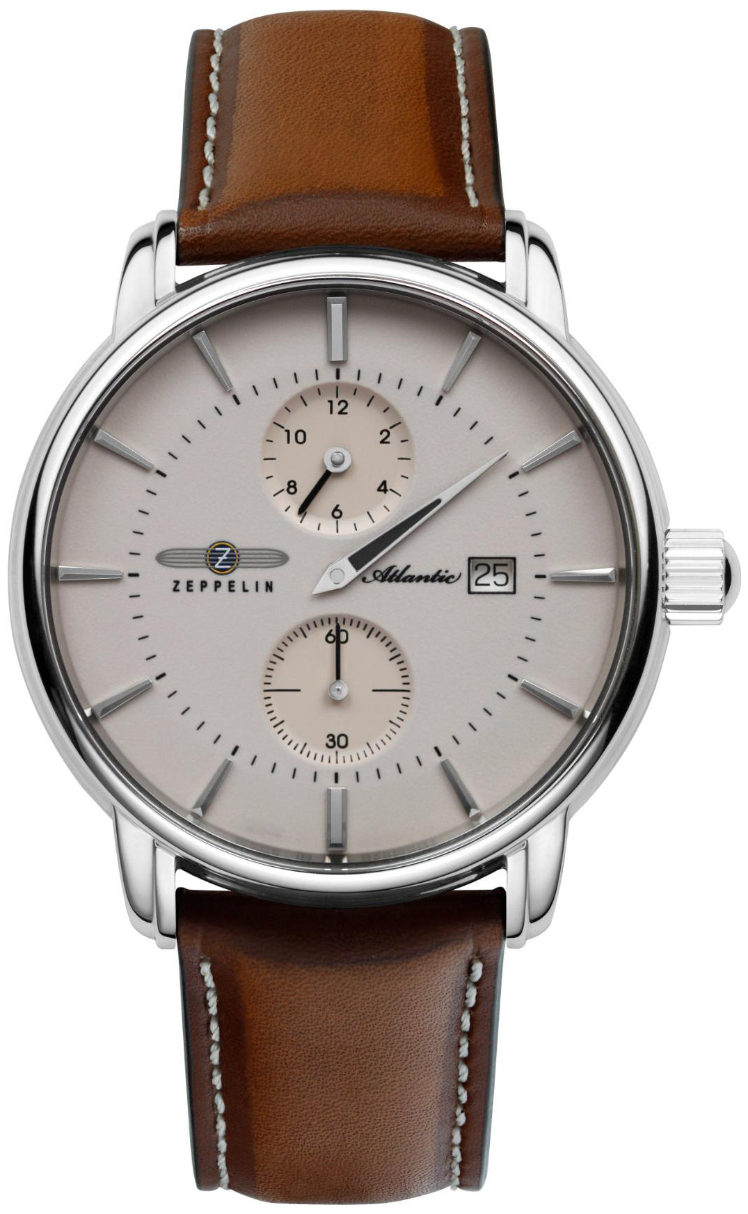Zeppelin Herrklocka 84265 Atlantic Beige/Läder Ø43 mm - Zeppelin