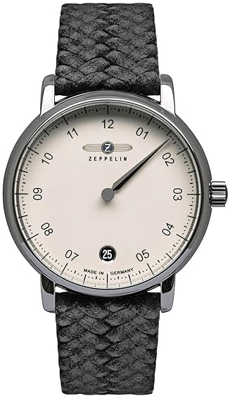 Zeppelin Damklocka 86435 Captains Beige/Läder Ø36 mm - Zeppelin