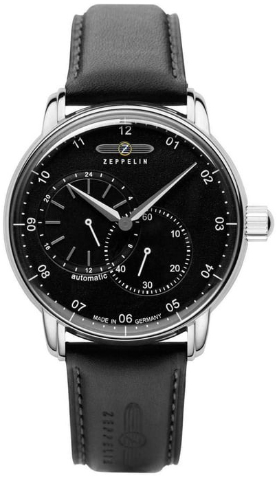 Zeppelin Herrklocka 86622 Captains Line Svart/Läder Ø43 mm - Zeppelin