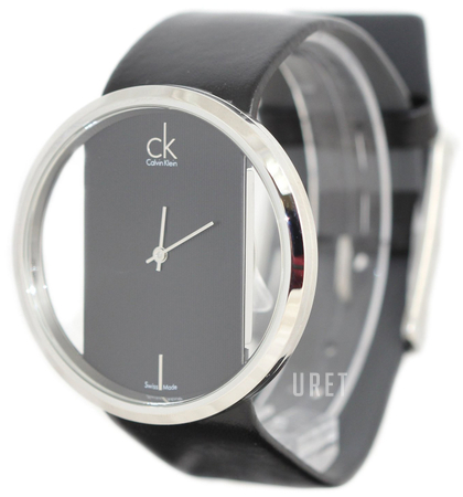 calvin klein transparent watch