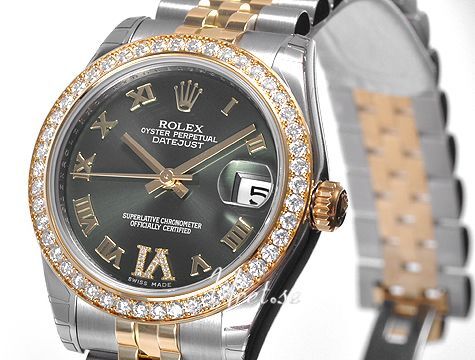 Rolex Datejust 31 Green Dial Women's Watch 178383-0005